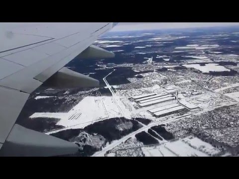 Видео: Взлет из Внуково Boeing 737-800 "Победа"