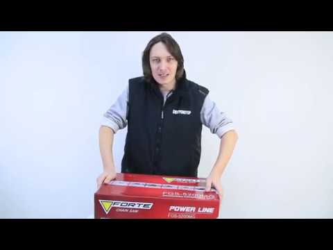 Видео: Бензопила FORTE FGS 5200 MG Power Line  - обзор 2019 года