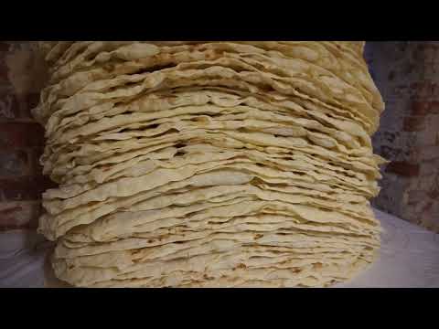 Видео: Лаваш—приготовление в домашних условиях II Armenian Lavash