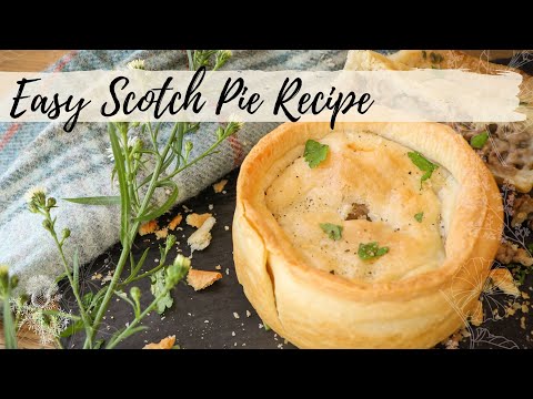 Видео: Простой рецепт шотландского пирога из Шотландии. Упрощенная версия.