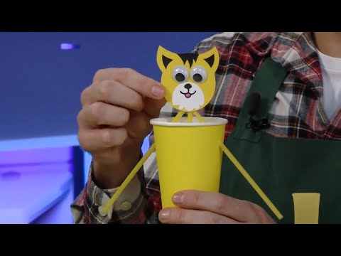 Видео: ☀️С добрым утром, малыши! Котик в стакане - Мас терская