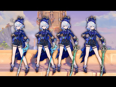 Видео: Я затопил всё человечество четырьмя фуринами | Genshin Impact