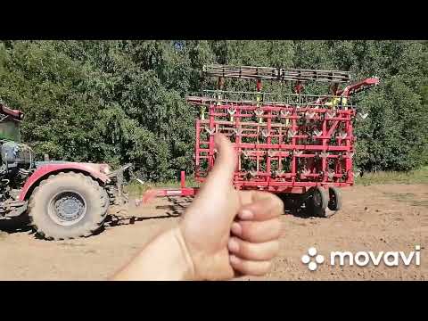 Видео: отзыв о культиваторе "Tillermaster 1200" за 500 га, культивация паров