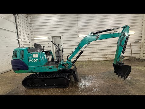 Видео: Komatsu PC-07 Переславль Залесский мини экскаваторы 