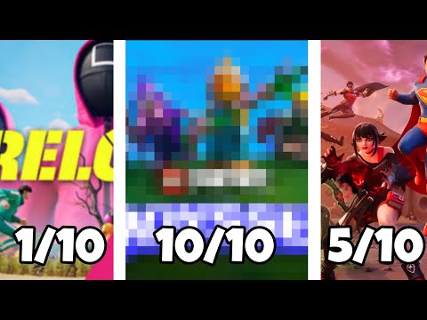 Видео: Я ПОИГРАЛ ВО ВСЕ ОФИЦИАЛЬНЫЕ РЕЖИМЫ В FORTNITE И СОСТАВИЛ ТИР ЛИСТ