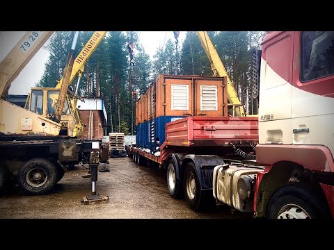 Видео: Генератор 27 тонн! Усинск - Сыктывкар!