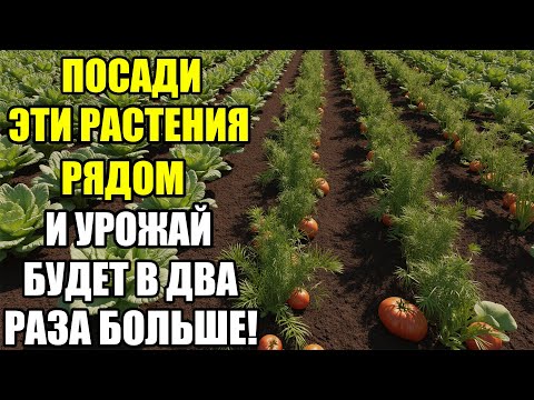 Видео: Посадите эти растения рядом — и урожай станет в два раза больше! Никто об этом не знает!
