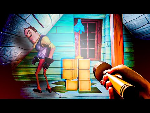 Видео: ЗАЧЕМ Я ЗАБРАЛСЯ В ЭТУ КОМНАТУ?!? - Hello Neighbor ALPHA 3 | #5