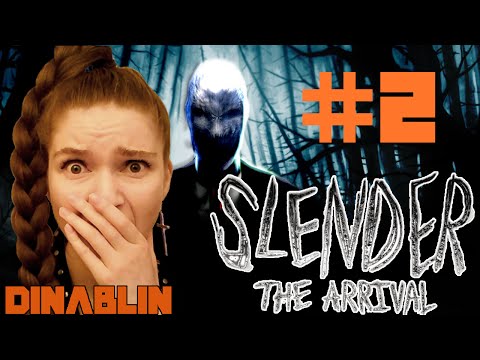 Видео: Slender The Arrival PS4 женское прохождение, часть 2 — Eight Pages. Let's play dinablin