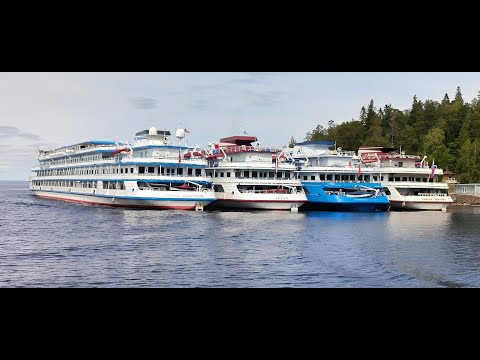 Видео: Теплоходы: «Александр Пушкин»; «Георгий Жуков»; «Константин Симонов»; «Михаил Булгаков» и другие.