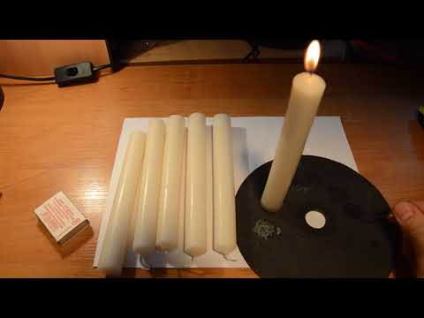 Видео: Свеча хозяйственная