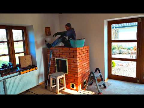 Видео: Камера-печь с каналом под топку. Теплая печь для всей семьи.