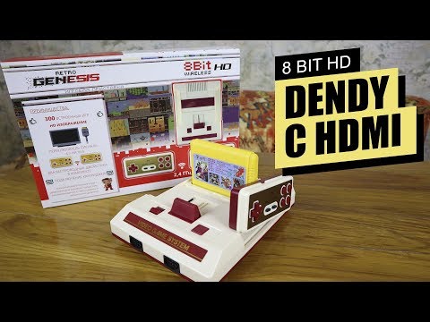 Видео: Retro Genesis 8 Bit Wireless HD 300 игр / ОБЗОР ТЕСТ РАСПАКОВКА СРАВНЕНИЕ