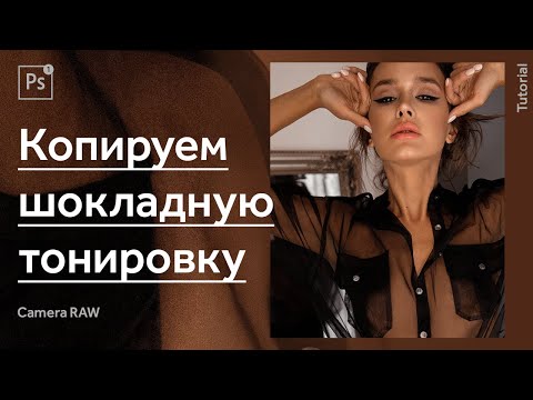Видео: Как сделать шоколадную обработку и записать Preset в Camera RAW