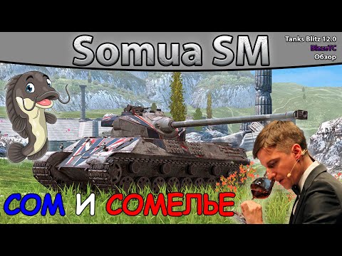 Видео: Somua SM — ЗАТО ФАРМИТ | Обзор (гайд) после "апа" tanks blitz 12.0!