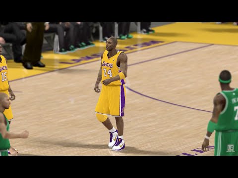 Видео: NBA 2K12 — «Лос-Анджелес Лейкерс» против «Бостон Селтикс» (1080p60fps)