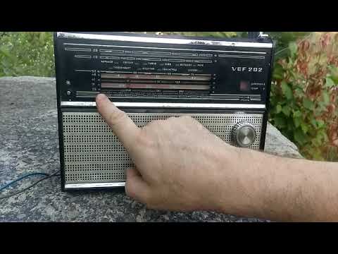 Видео: AM  VEF 202   радиоприемник на века.