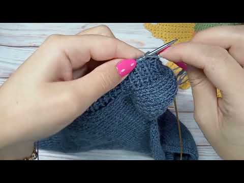Видео: Простіше не буває 👍 Закриття резинки 1×1 голкою🔥Мій улюблений спосіб