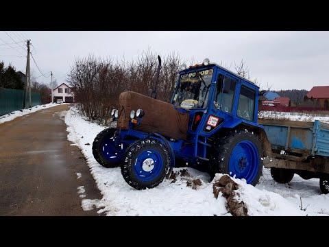 Видео: Телега из газона на трактор МТЗ 80- 82