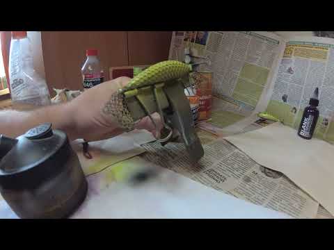 Видео: Покраска воблера под пескаря.