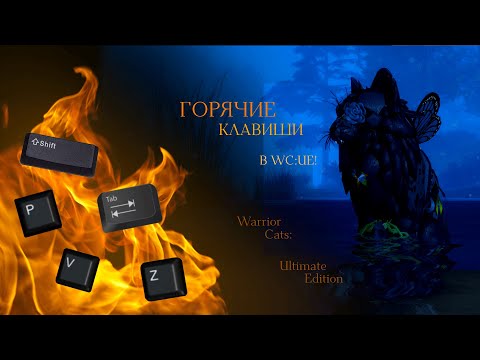 Видео: ГОРЯЧИЕ КЛАВИШИ В WC:UE! | Обзор/Только на Пк | Warrior Cats: Ultimate Edition - Roblox