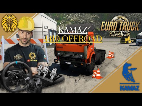 Видео: KAMAZ 4410 OFFROAD * ТОВАРИМ КОНЯ * MOD @BGNIK  - EURO TRUCK SIMULATOR 2