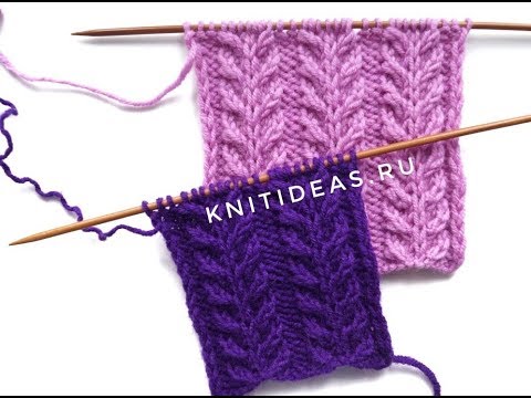 Видео: ПОТРЯСАЮЩИЙ узор СПИЦАМИ "ГИАЦИНТ" | Stunning pattern of needles "Hyacinth".