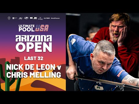 Видео: Аризона Опен | Последние 32 | Крис Меллинг против Ника Де Леона