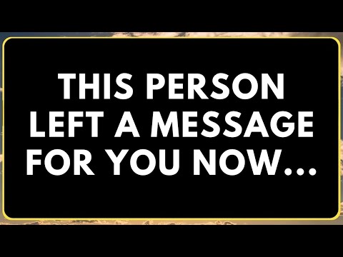 Видео: 💌❤️ Этот человек оставил вам сообщение... | Послание от ангелов