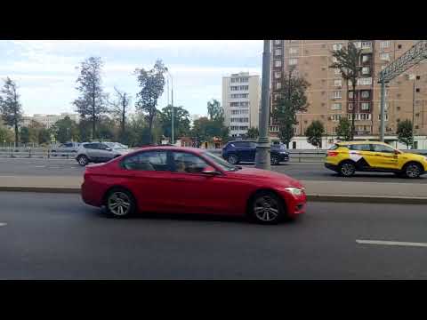 Видео: Москва, Автобус 375 (Платформа Лось-ВДНХ(Главный Ход)), (Заснял начало пожара на ВДНХ)