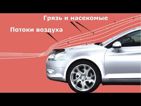 Видео: Помогает ли мухобойка? Как работает дефлектор капота?