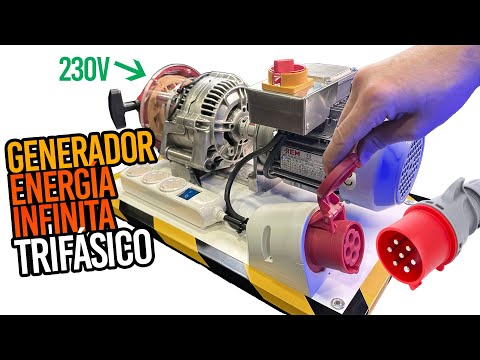 Видео: Генератор бесконечной энергии 10 кВт — одно- и трехфазный, 230 В