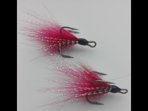 Видео: муха для горбуши на тройнике
