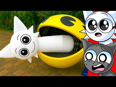 Видео: ВЕНДА И ГРЕЙ против ПАКМЕНА ШРЕДДЕРА...