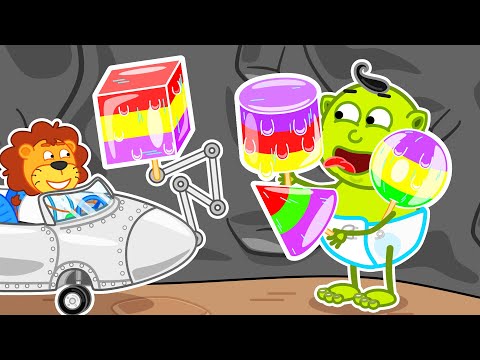 Видео: Левенятко. Кольорове морозиво - Мультик для дітей | Lion Family
