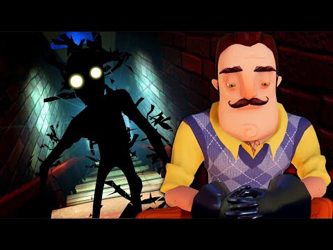 Видео: Hello Neighbor 3 АКТ 4 ЧАСТЬ ПРОШЛИ В ПОДВАЛ.