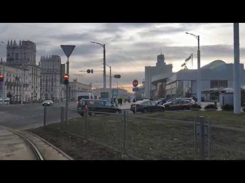 Видео: Минский трамвай. Парковый рейс пл. Мясникова - Ботаническая | Minsk Tram. Miasnikova - Bataničnaja