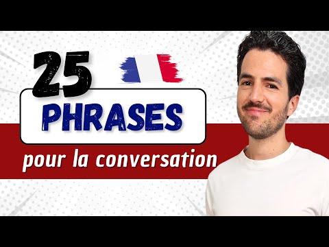 Видео: 😄💬 25 французских ФРАЗ для ежедневного общения | СЛОВАРНЫЙ урок