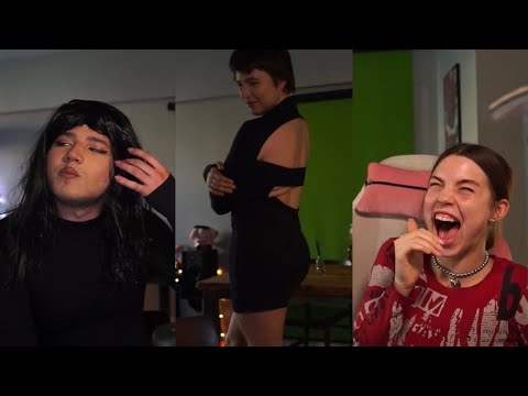 Видео: Акулич делает макияж Жожо | Жожо в платье | Реакция Братишкина