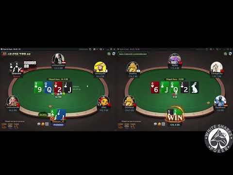 Видео: Лайв сессия тренера WhiteSharks "BronsonJC" на PokerOK