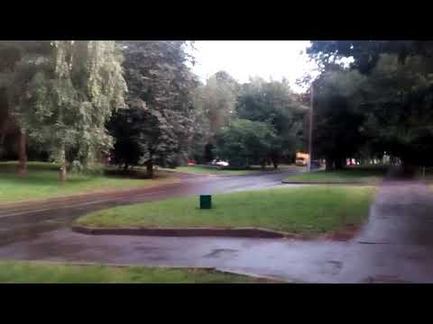 Видео: Москва 2852 улица Академика Арцимовича, Яблоневый сад, Троицкий пруд лето вечер