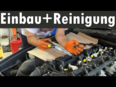 Видео: Недавно отреставрированные форсунки правильно установлены с очисткой вала и сиденья [# 4]