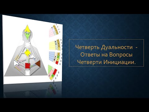 Видео: Четверть Дуальности - Ответы на Вопросы Четверти Инициации.