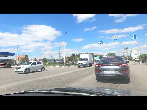 Видео: Костанай автопрогулка от улицы Хакимжановой бывш. Красноармейской до дач КСК