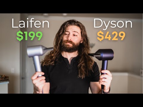 Видео: Стоит ли покупать Dyson Supersonic? (Laifen против Dyson)