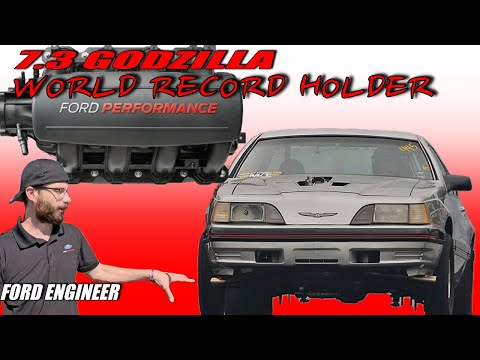 Видео: 7.3L GODZILLA — мировой рекордсмен и инженер FORD // 7.3 SWAP SCIENCE