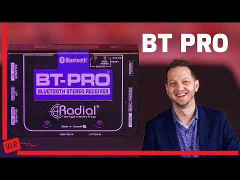Видео: ВСЁ, что вам нужно знать о Bluetooth-приемнике Radial BT-Pro