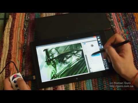 Видео: Lenovo ThinkPad Tablet 2 для художников (и аналоги Samsung Ativ, Asus VivoTab, HP ElitePad...)