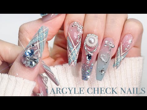 Видео: Зимняя проверка ногтей🤍 Корейская ярмарка ногтей🎁 Распаковка АСМР