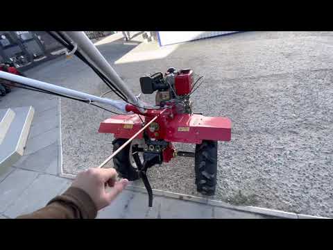 Видео: Дизельный мотоблок 6 л.с. 178F MB135 DA